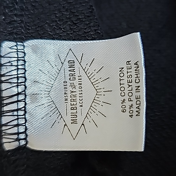 Mulberry and Grand California Rainbow Graphic Black Sweatshirt Womens Size Small - Picture 11 of 12